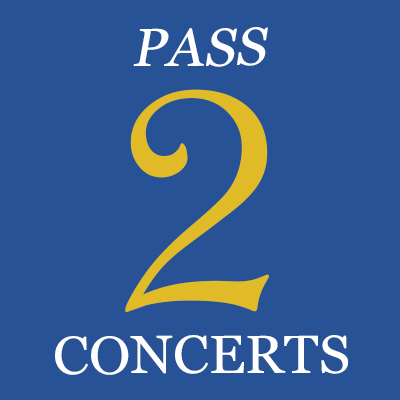 Pass 2 concerts (Tarif adhérent)
