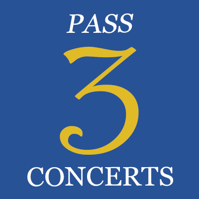 Pass 3 concerts  (Tarif adhérent)